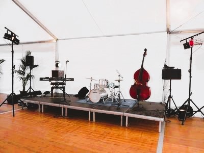 scène sweetjazz sans musicien